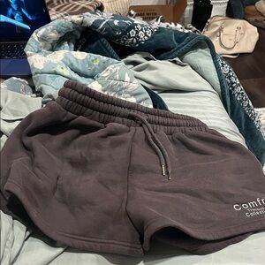 Women's Dark Gray Athletic Shorts